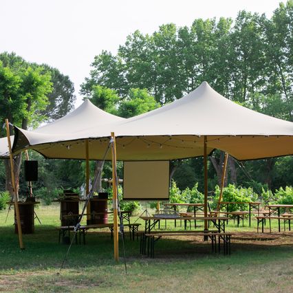 Table mariage au mas Saint Rémy