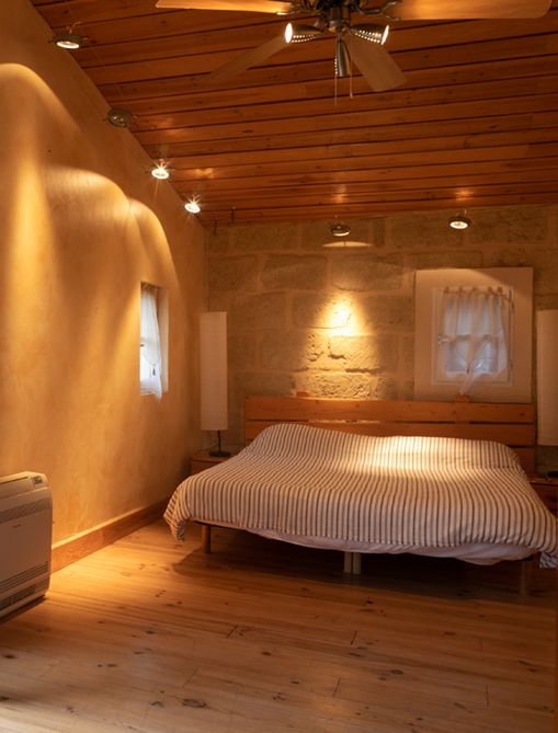 La suite parentale avec douche et wc