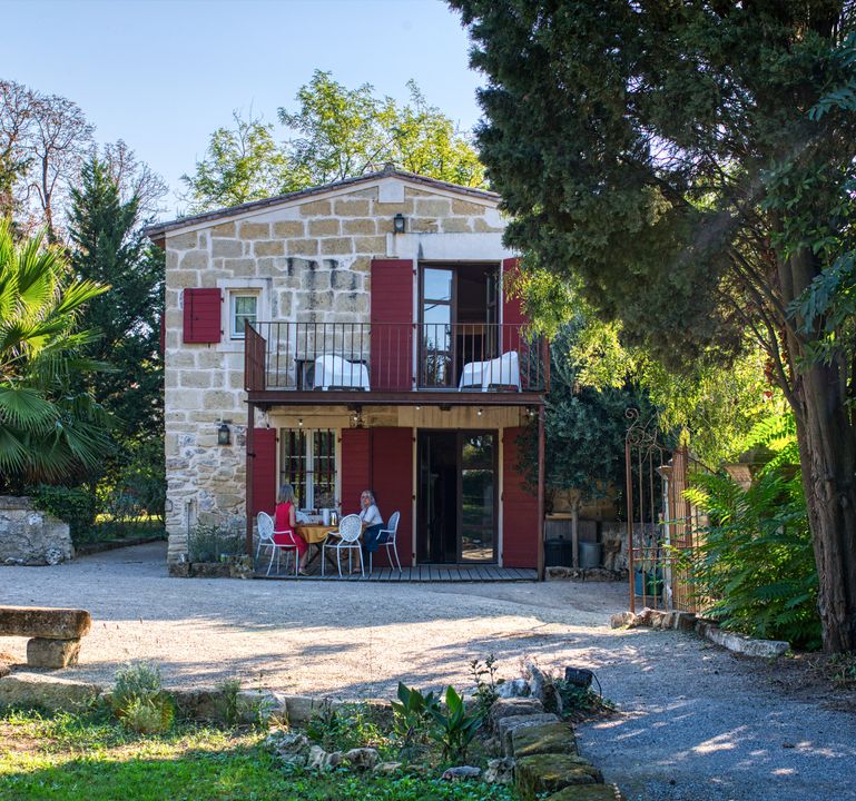 Terrasse de la maison des vignerons