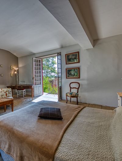 La suite parentale avec douche et wc