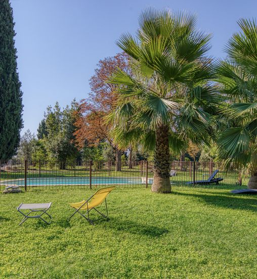 La piscine du mas St Louis