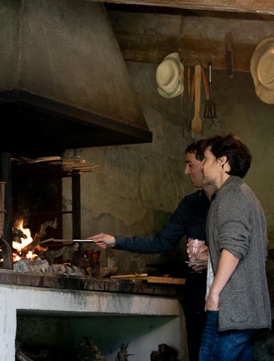 Grillade au feu de bois