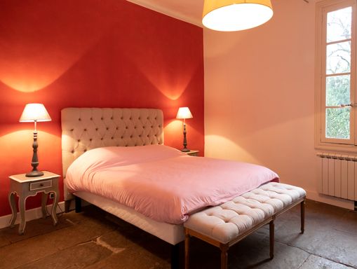 Chambre double cosy à l'étage