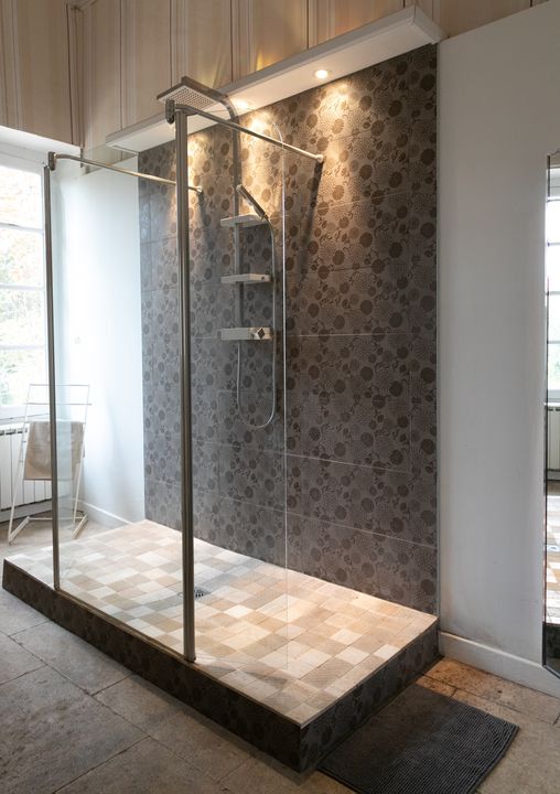 Douche à l'italienne