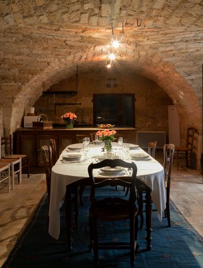 Salle de réception voûtée